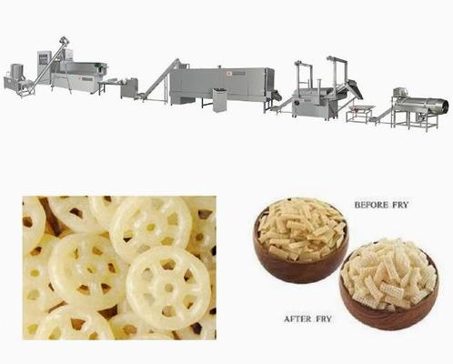 La comida soplada automática que hacía la máquina/la máquina que abultaba del cereal/sopló máquina del extrusor del bocado