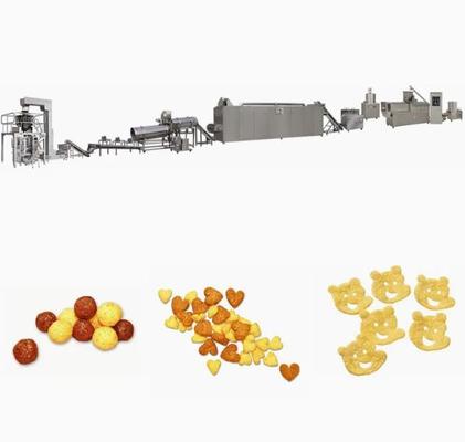Máquina del extrusor del soplo del maíz con el motor de WEG