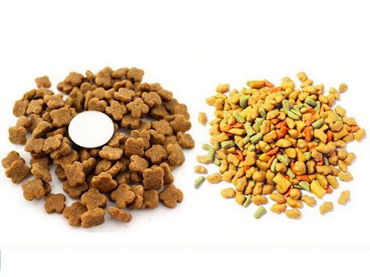 Línea de Máquina de Fabricación de Alimentos para Mascotas (Perro / Gato / Ave / Pez) con Motor WEG, Garantía de Tres Años