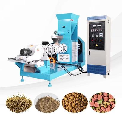 Máquina extrusora de alimento para peces y mascotas con certificado CE, equipo automático de extrusión de alimento para animales