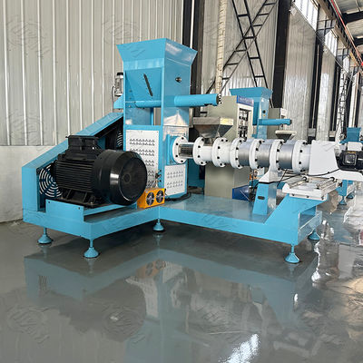 Maquinaria duradera para alimentos para perros, Máquina extrusora de alimentos para peces de acero inoxidable