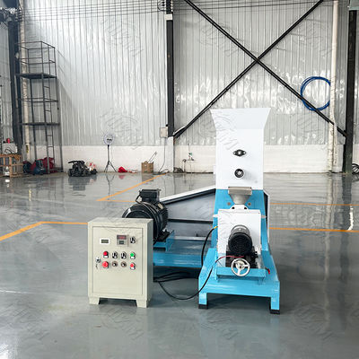 Maquinaria duradera para alimentos para perros, Máquina extrusora de alimentos para peces de acero inoxidable