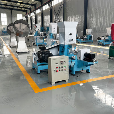 Maquinaria duradera para alimentos para perros, Máquina extrusora de alimentos para peces de acero inoxidable