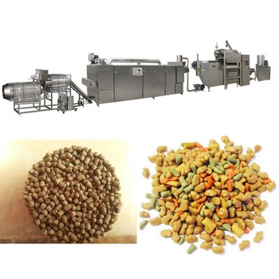 Línea de procesamiento de extrusores flotantes de alimentación para peces de baja electricidad Certificación CE / ISO