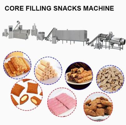 Máquina de extrudado de acero inoxidable de los snacks del soplo con el motor de WEG