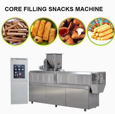 Máquina de extrudado de acero inoxidable de los snacks del soplo con el motor de WEG