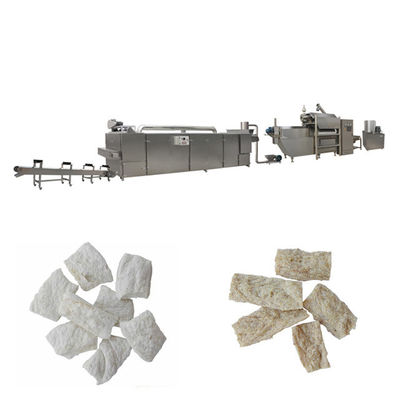 Máquina del extrusor de la comida de la histona de la soja del acero inoxidable, línea gemela del extrusor de tornillo