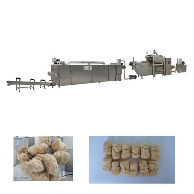 Máquina del extrusor de la comida de la histona de la soja del acero inoxidable, línea gemela del extrusor de tornillo