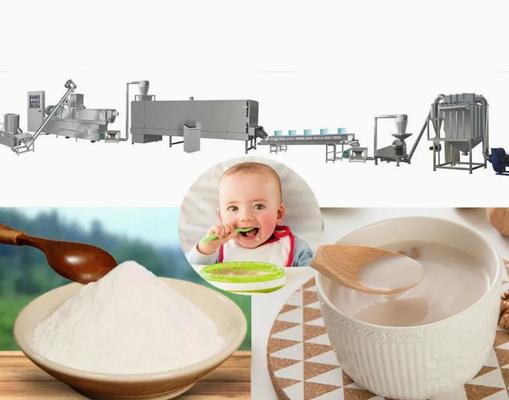 Línea de transformación del polvo/máquina alimenticias del fabricante de los alimentos para niños con estándar del CE