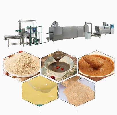 Línea de transformación del polvo/alimentos para niños alimenticios automáticos que hacen la máquina