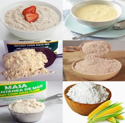 línea de transformación alimenticia de la máquina del extrusor de la comida del polvo del arroz 150kg/hr