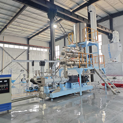 Cadena de producción de la alimentación del animal doméstico del gato/del pájaro/de los pescados