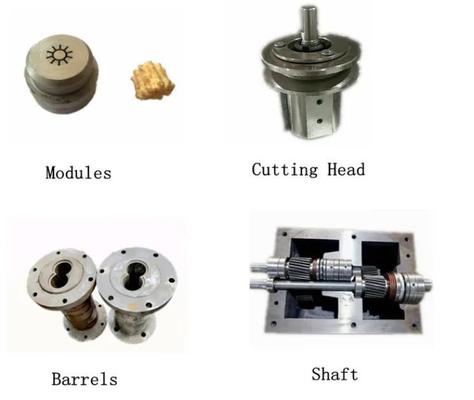 Máquina alimenticia completamente automática del extrusor de la comida del polvo, máquina del extrusor del arroz