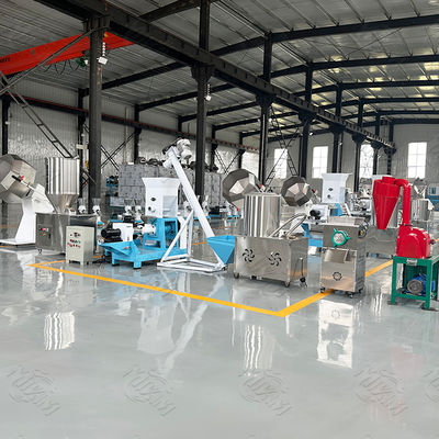 línea de la producción alimentaria del perro 150-200kg/hr/equipo de proceso seco del alimento para animales