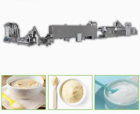 Máquina del extrusor de la comida del polvo del arroz de los granos de la nutrición/cadena de producción