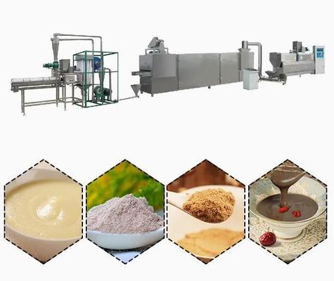 Extrusora de alimentos en polvo de acero inoxidable Extrusora de dos tornillos