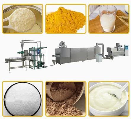 Máquina completamente automática del extrusor de la soja del polvo de la nutrición del bebé