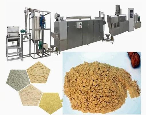 Polvo del arroz del certificado del CE que hace la máquina, equipo de la protuberancia de la comida