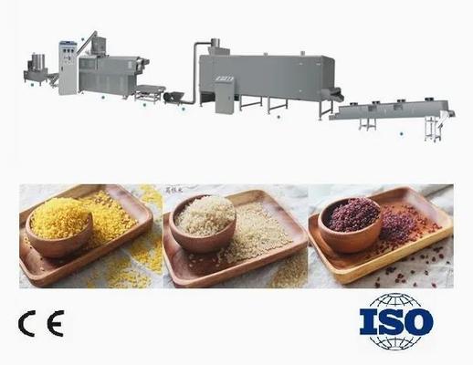 Máquina del extrusor de la comida/cadena de producción alimenticia artificial auto completa del arroz