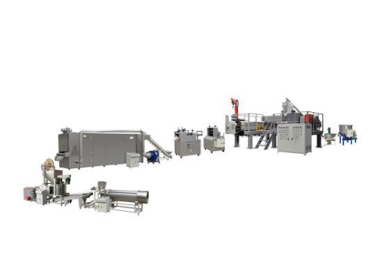 Maquinaria para pellets de snacks 3D / Extrusora de snacks de un solo tornillo para pellets 3D