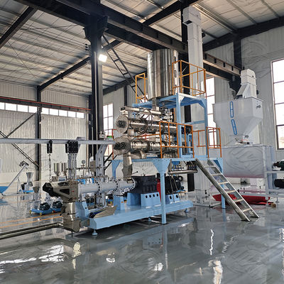 Perro/gato/pájaro/pescados/alimento para animales que hace la máquina - cadena de producción de la alimentación del animal doméstico de China con garantía de tres años del motor de WEG