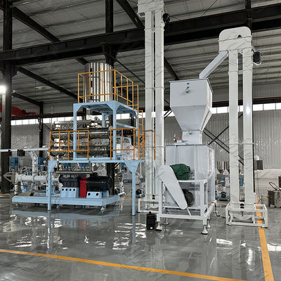 Perro/gato/pájaro/pescados/alimento para animales que hace la máquina - cadena de producción de la alimentación del animal doméstico de China con garantía de tres años del motor de WEG