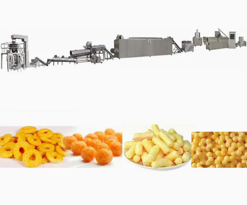 Máquina del extrusor del bocado de la automatización, 3 pelotillas Fryums del bocado de D que hace la máquina