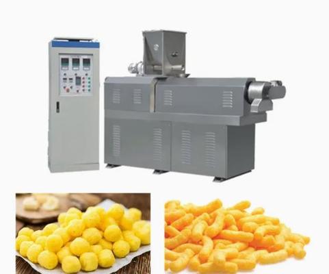 Los microprocesadores curruscantes/tornillo/Shell del bocado/frieron la máquina del extrusor del bocado de las pelotillas