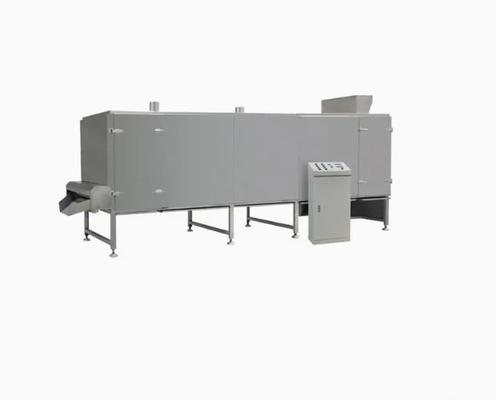 Máquina soplada del extrusor de la comida/freír la línea de transformación de los snacks