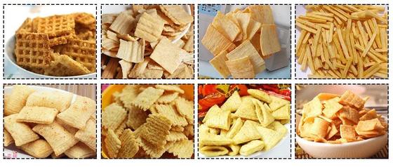 Estándar frito automático del CE de la maquinaria de la pelotilla del bocado de la comida 3D de la protuberancia