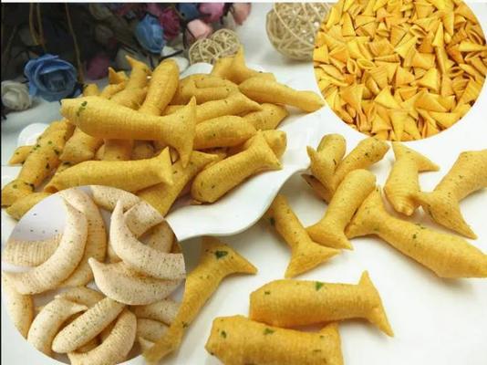 Los bugles fritos sacados de la harina del bocado 3D saltan la fabricación de la máquina 50HZ
