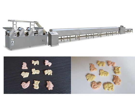 Diversa máquina de la preparación de galletas del perro de la capacidad del precio bajo, línea de transformación del alimento para animales