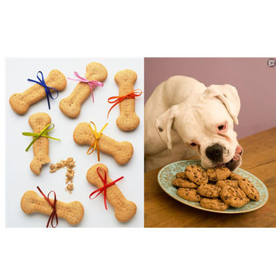 La máquina de la preparación de galletas del perro de la vida completa, acaricia el equipo de la comida de perro del cuidado dental