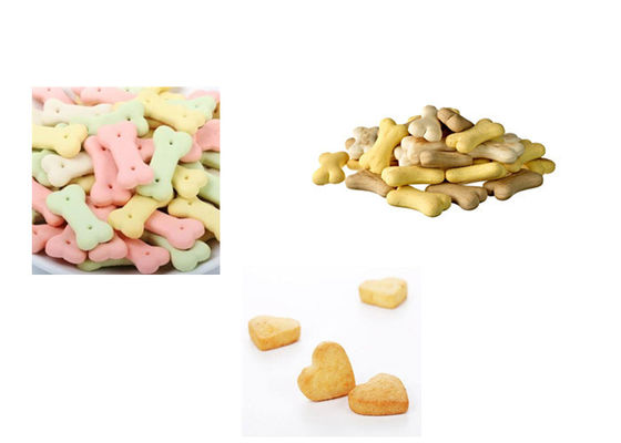 Máquina coloreada de la preparación de galletas del perro del acero inoxidable del dr -280 con funcionamiento estable