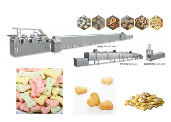 Máquina coloreada de la preparación de galletas del perro del acero inoxidable del dr -280 con funcionamiento estable