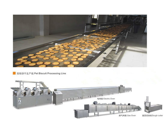 Humam/producción semi dura corta de la galleta de la máquina de la preparación de galletas del perro de la consumición del animal doméstico
