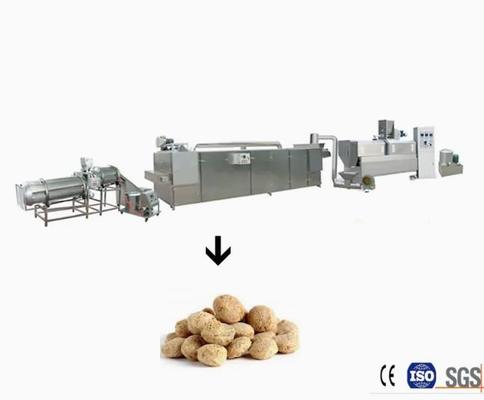 La proteína de la soja de la máquina de extrudado del Tsp alinea el extrusor del pedazo de la proteína de /soya