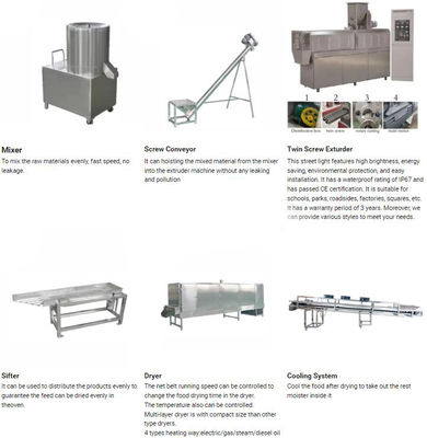 Máquina Extrusora Automática de Nuggets de Soya / Máquina para Hacer Snacks