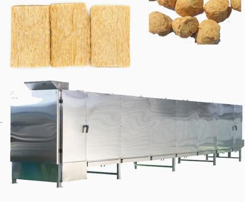 Línea de la soja del extrusor de la producción alimentaria automática de la máquina/de la proteína