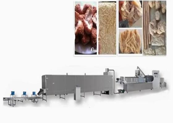 Funcionamiento profesional del establo de la máquina del extrusor de la comida de la proteína de la soja