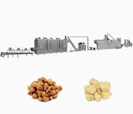 Cadena de producción texturizada del extrusor de las pepitas de la máquina/de la soja del extrusor de la soja