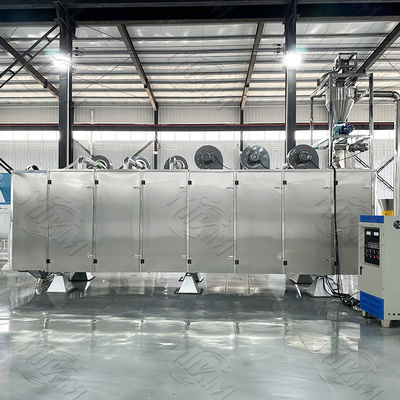 Máquina seca automática de la producción del extrusor del alimento para animales del tornillo doble
