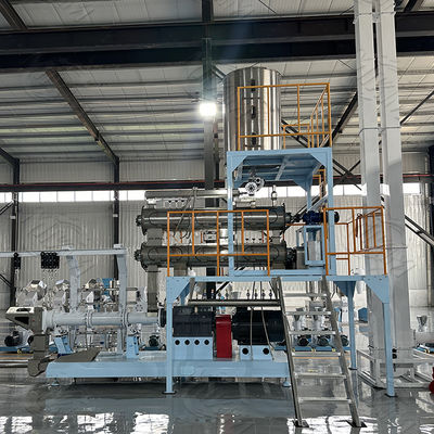 Pesque la línea de transformación flotante de alimentación de los pescados de la máquina del extrusor certificación del CE/ISO