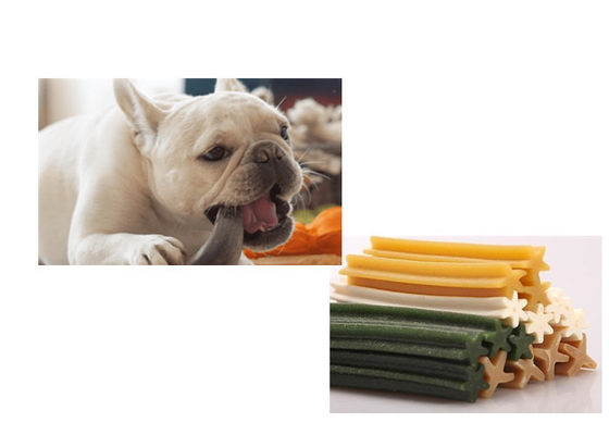 El solo animal doméstico de la máquina del fabricante de la comida de perro del chicle de las invitaciones del color trata el equipo
