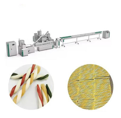 línea de extrudado de la torsión de 150kg/Hr 50Hz de la invitación continua del animal doméstico