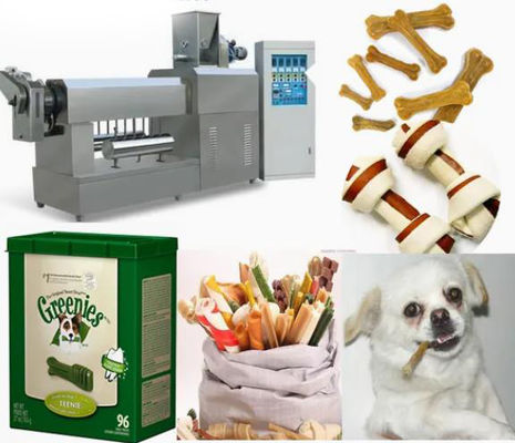 Alimento para animales rápido que procesa la maquinaria para los Chews de alto valor proteico de la nutrición de la carne