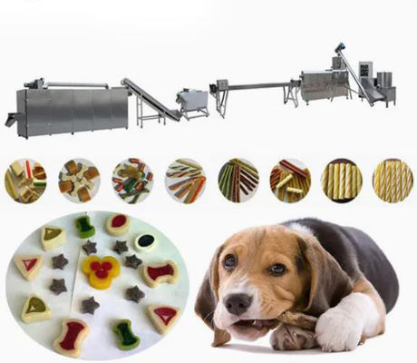 Alimento para animales rápido que procesa la maquinaria para los Chews de alto valor proteico de la nutrición de la carne
