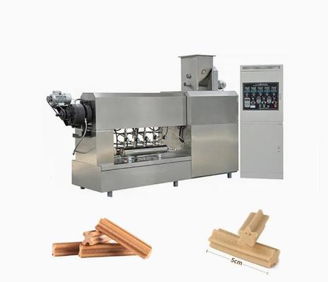 El ANIMAL DOMÉSTICO 100KW mastica la cadena de producción acero inoxidable de la máquina de la invitación del animal doméstico