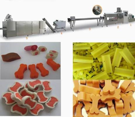 El animal doméstico 100KW mastica la cadena de producción para la salud de los dientes de perros