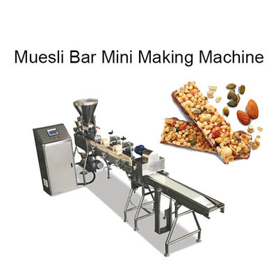 Acero material de HMWHDPE Muesli Mini Bar Forming Machine Stainless